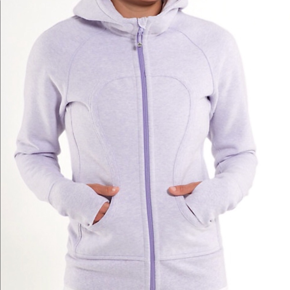 Rare Lululemon pale lavender cuddle up jacket